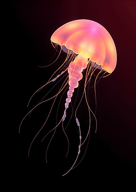 Glowing Jellyfish