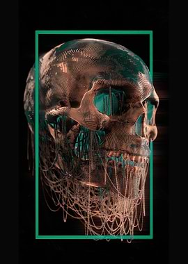Digital Skull Art