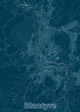 Blantyre City Map