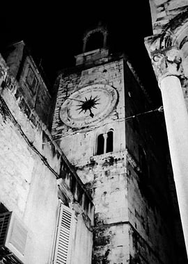 Clock Tower at Night