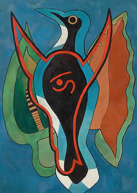 Geai bleu (circa 1938-1939) Francis Picabia