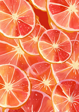 Orange Slices Pattern
