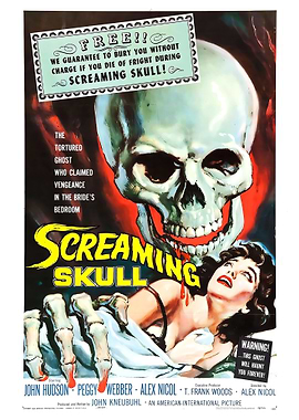 Screaming Skull Movie Poster