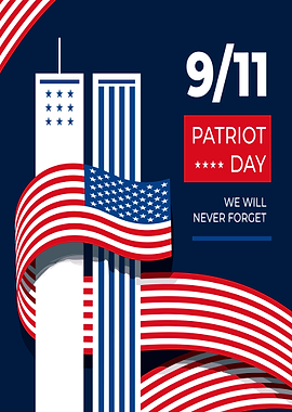 9/11 Patriot Day Poster