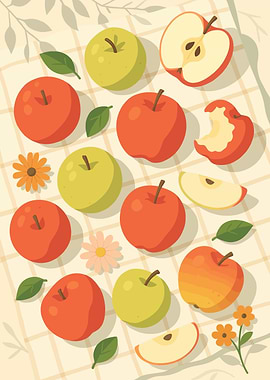 Apple – A Stylized Tablescape