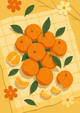 Mandarin Orange – A Stylized Tablescape