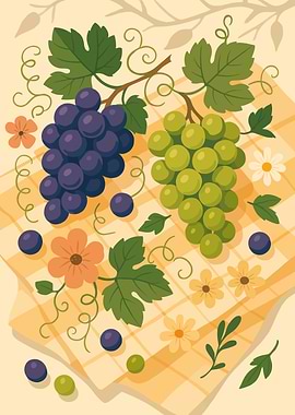 Grapes – A Stylized Tablescape