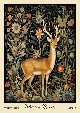 William Morris Gazelle Forest