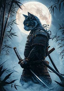 Samurai Cat