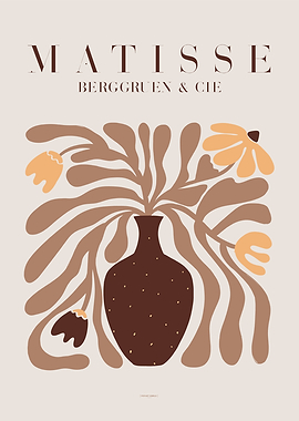 MATISSE | Pot de fleurs marron