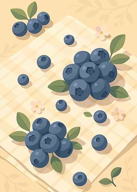 Blueberry – A Stylized Tablescape