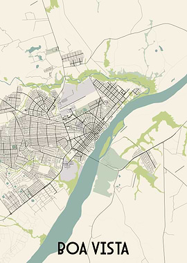 Boa Vista City Map