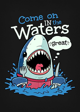 Come on in the Water's Great White Shark Chef