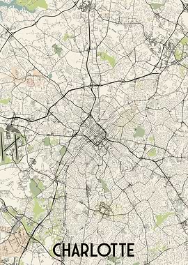 Charlotte City Map
