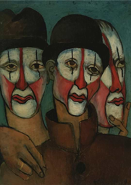 Trois mimes Francis Picabia
