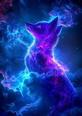 Cosmic Magic Space Fox