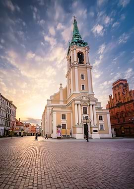 Majestic Church of the Holy Spirit in Torun