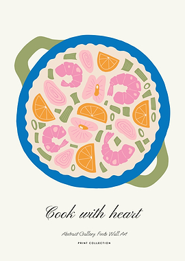 Paella Wall Art Print