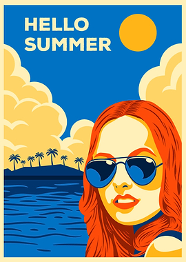 Hello Summer Poster