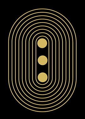 Gold Abstract Art