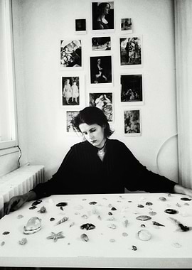 Woman with Seashells