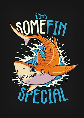Somefin Special Shark Pun Graphic
