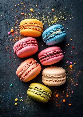Macarons Photography