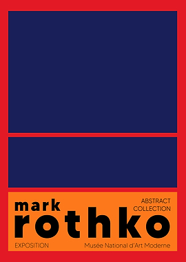 Mark Rothko Exhibition Poster