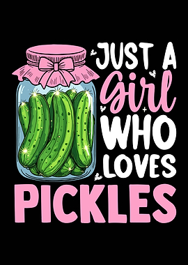 Pickle Lover Girl