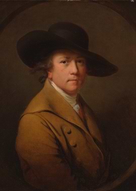 Portrait of a Man in a Brown Coat