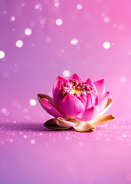 Pink Lotus Flower