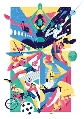 Sports Illustrated Illustration