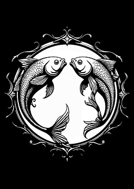 Two Fish in Circle