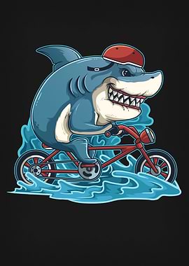 Shark Cyclist