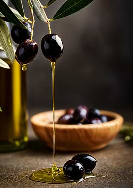 Olive Oil Dripping