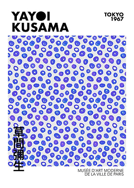 Yayoi Kusama Polka Dot Art