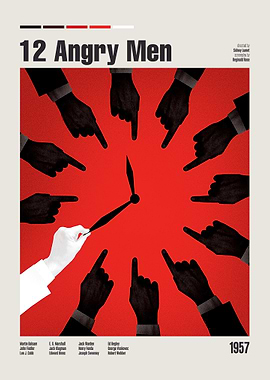 12 Angry Men Movie Poster