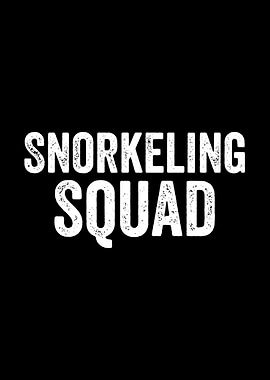 Snorkeling Squad Graphic