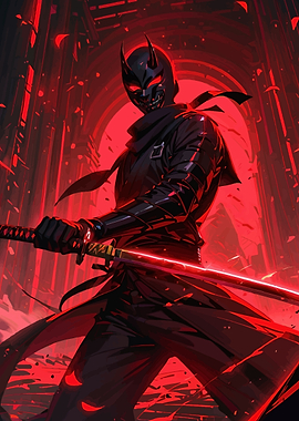 Red Demon Samurai