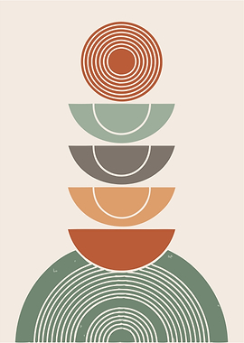 Abstract Geometric Art