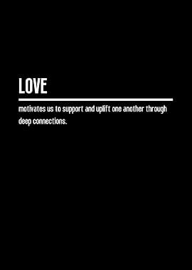 Love Definition Quote