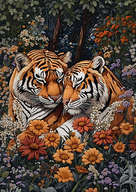 Tiger Love in Bloom