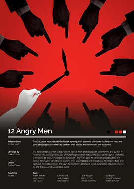 12 Angry Men Movie Poster