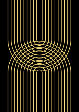 Golden Arches Abstract