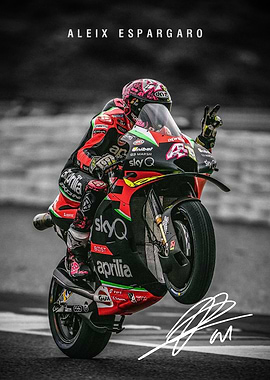 Aleix Espargaro MotoGP Poster