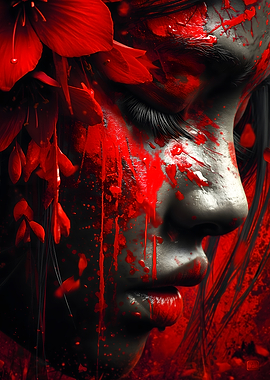 Red Blood and Flowers