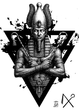 Egyptian God Osiris