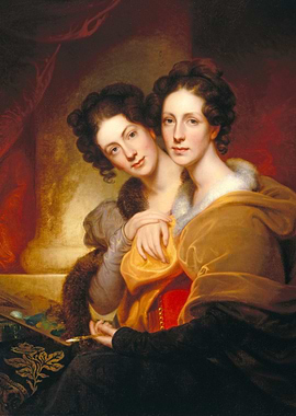 Portrait of Two Women