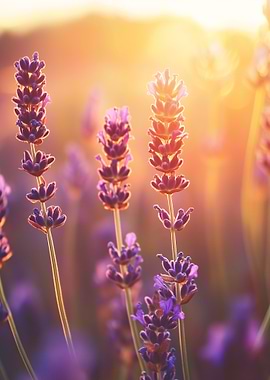 Lavender Sunset