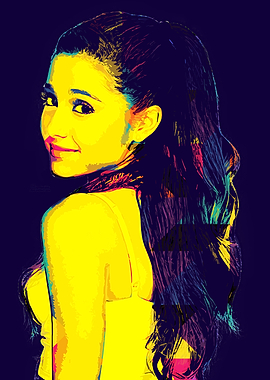 Ariana Grande Pop Art